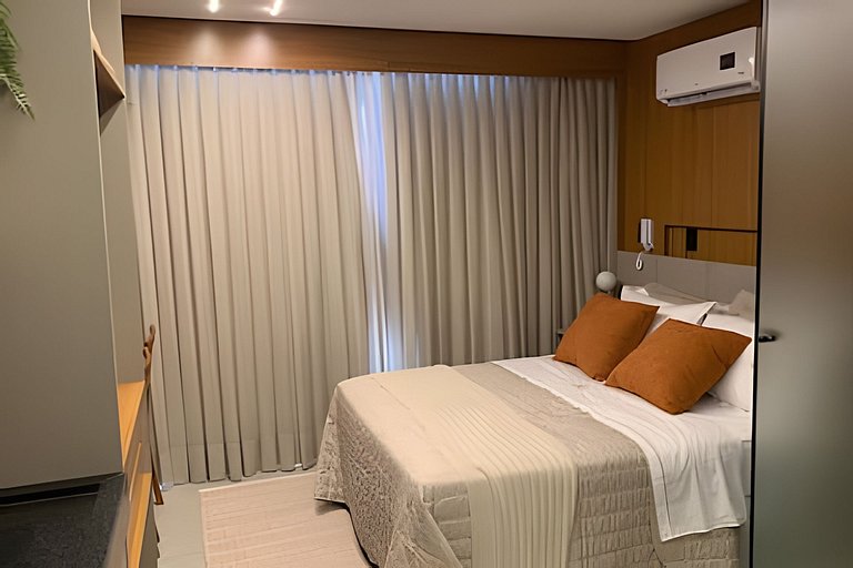 Acomodação a 200m da praia