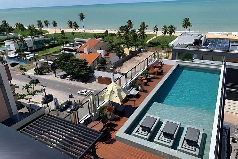 Acomodação a 200m da praia