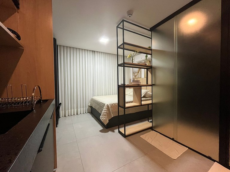 Acomodação com jacuzzi para até 2 pessoas. GBS 110