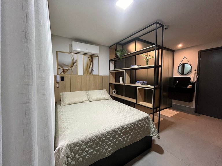 Acomodação com jacuzzi para até 2 pessoas. GBS 110