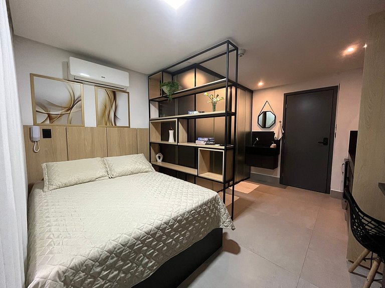 Acomodação com jacuzzi para até 2 pessoas. GBS 110