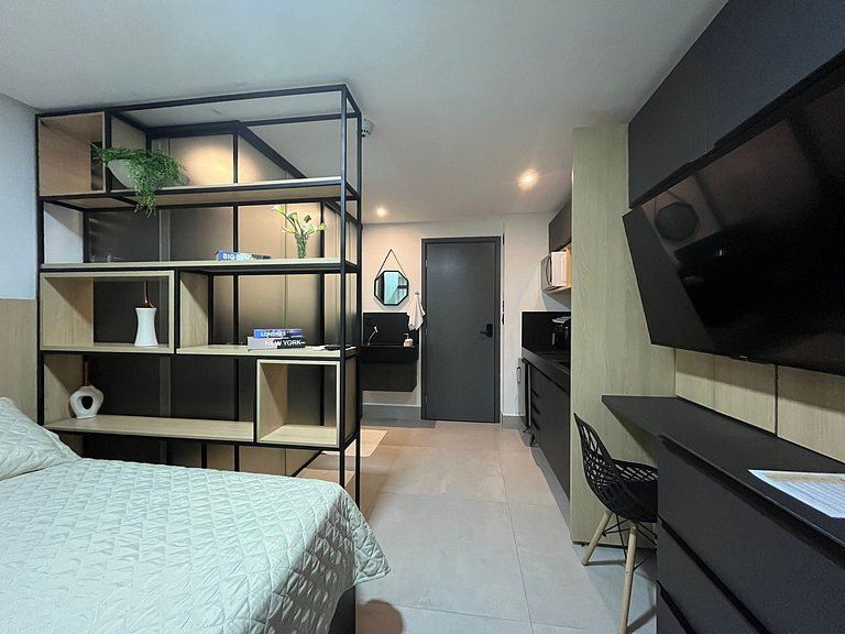 Acomodação com jacuzzi para até 2 pessoas. GBS 110