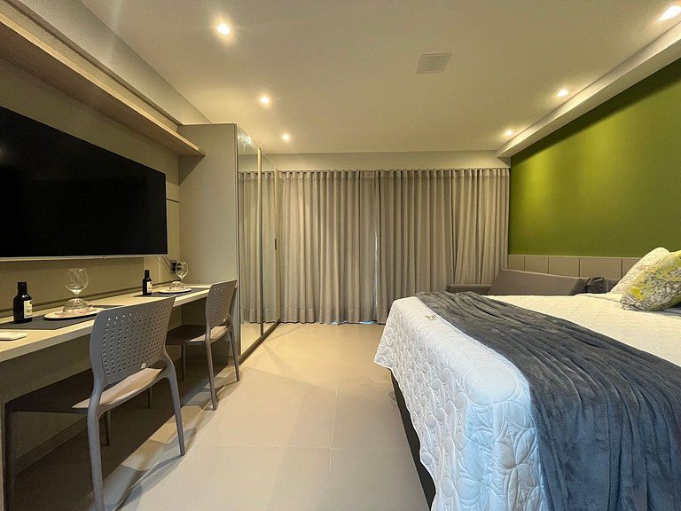 Apartamento novo com vista para o mar. BH-305