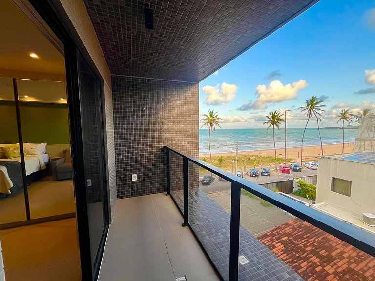 Apartamento novo com vista para o mar. BH-305