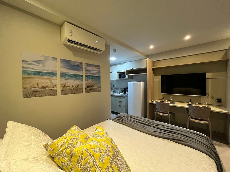 Apartamento novo com vista para o mar. BH-305