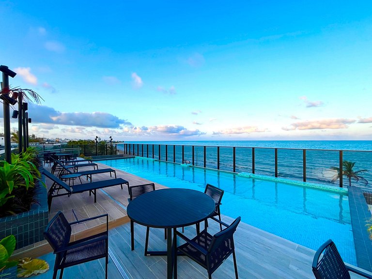 Apartamento novo com vista para o mar. BH-305