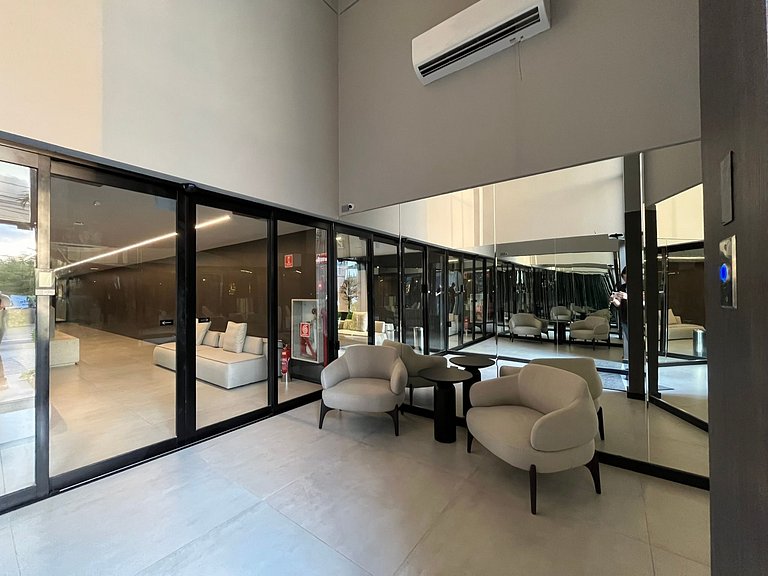 Apartamento novo com vista para o mar. BH-305