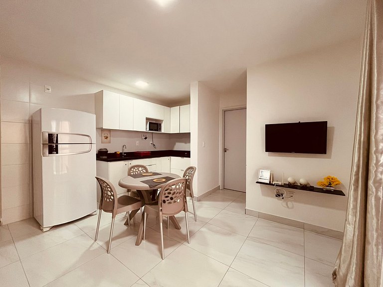 Apartamento espaçoso na praia de Intermares. LBH 102.