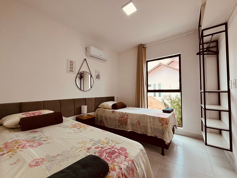 Apartamento espaçoso na praia de Intermares. LBH 102.