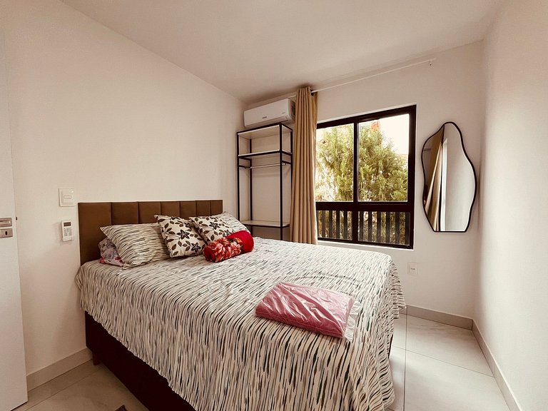 Apartamento espaçoso na praia de Intermares. LBH 102.