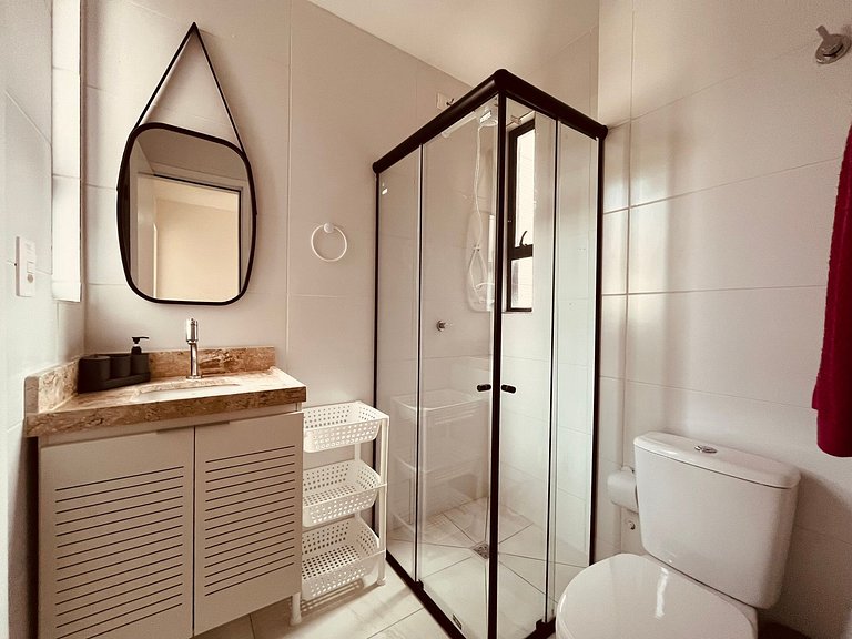 Apartamento espaçoso na praia de Intermares. LBH 102.