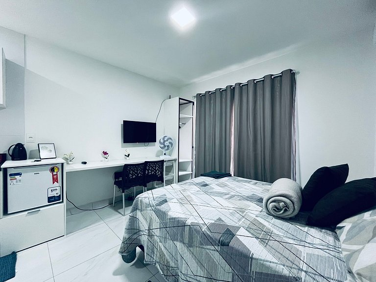 Flat confortável na praia de Intermares. LBH 404