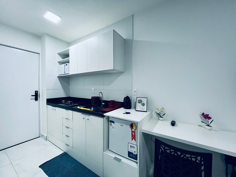 Flat confortável na praia de Intermares. LBH 404