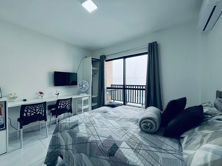 Flat confortável na praia de Intermares. LBH 404