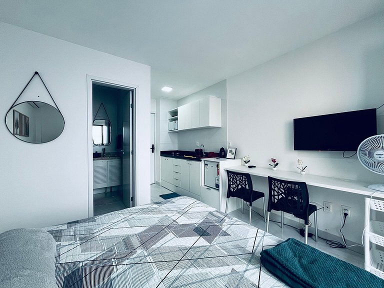 Flat confortável na praia de Intermares. LBH 404
