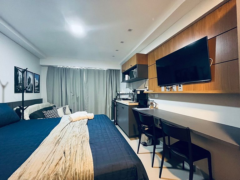 Apartamento completo e confortável. BH 121