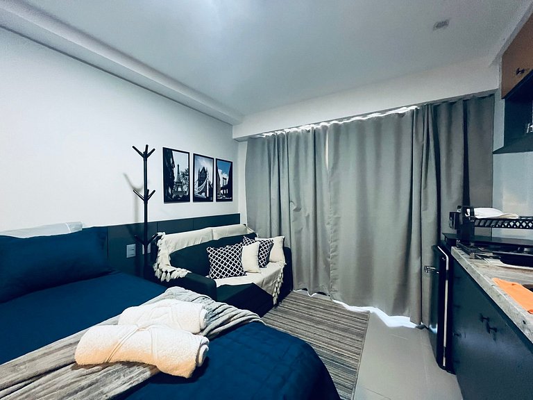Apartamento completo e confortável. BH 121