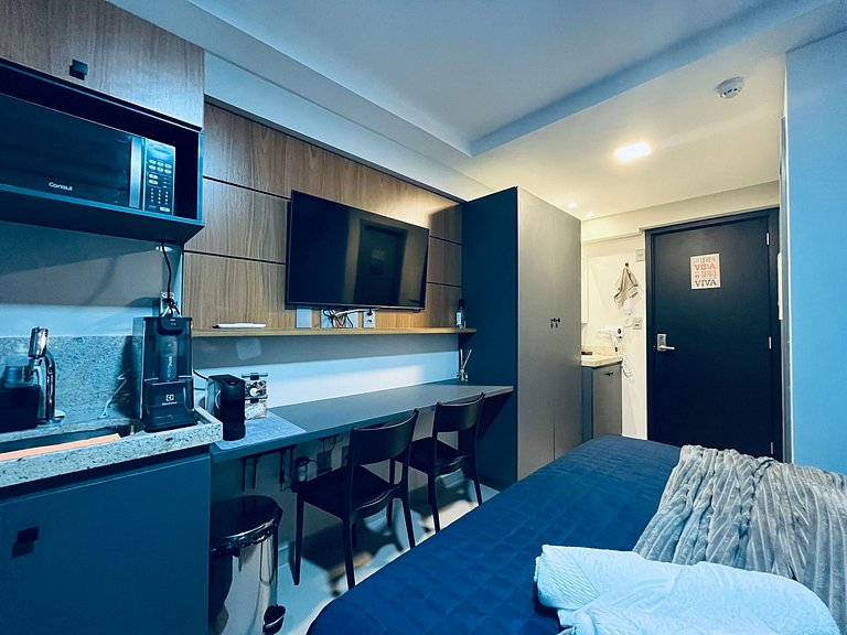 Apartamento completo e confortável. BH 121