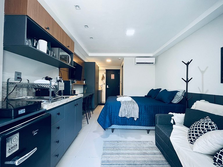 Apartamento completo e confortável. BH 121