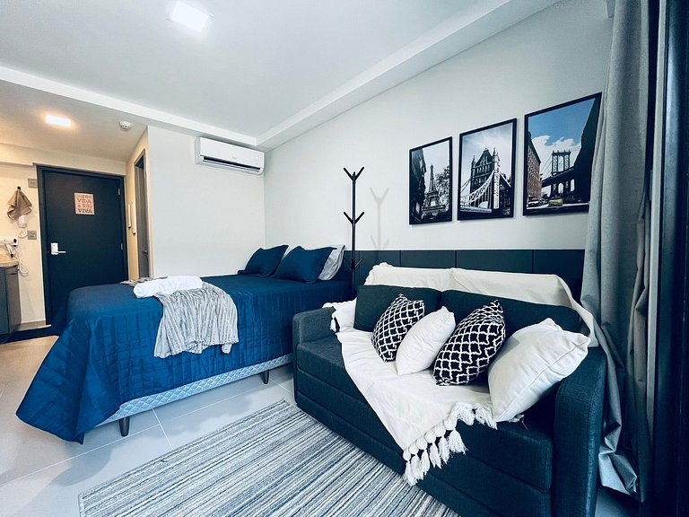 Apartamento completo e confortável. BH 121