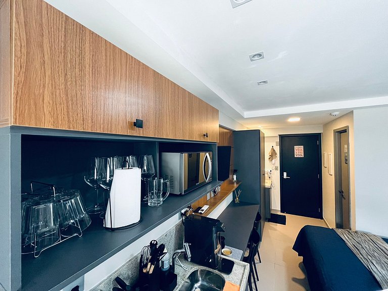 Apartamento completo e confortável. BH 121