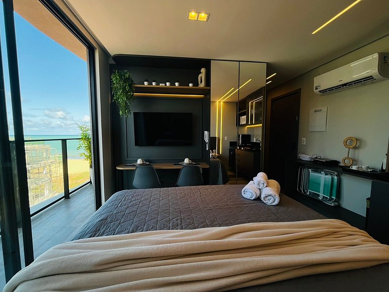 Apartamento aconchegante com vista para o mar. BZ 502