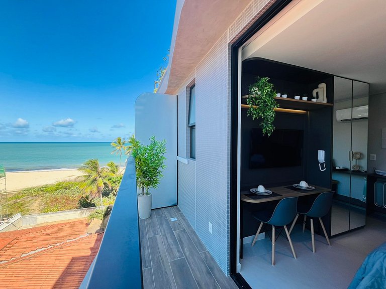 Apartamento aconchegante com vista para o mar. BZ 502