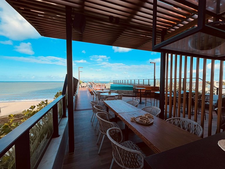 Apartamento aconchegante com vista para o mar. BZ 502