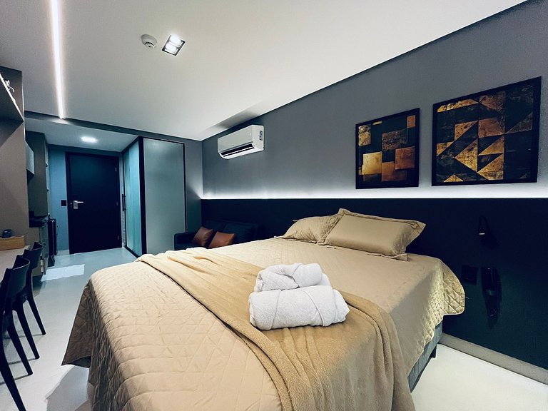 Flat confortável pé na areia. AG 222.