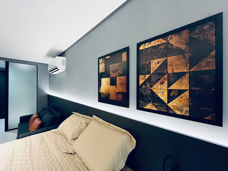 Flat confortável pé na areia. AG 222.