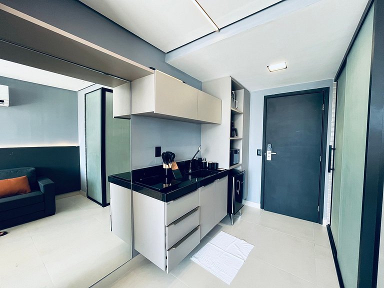 Flat confortável pé na areia. AG 222.
