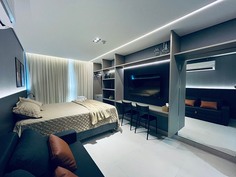 Flat confortável pé na areia. AG 222.