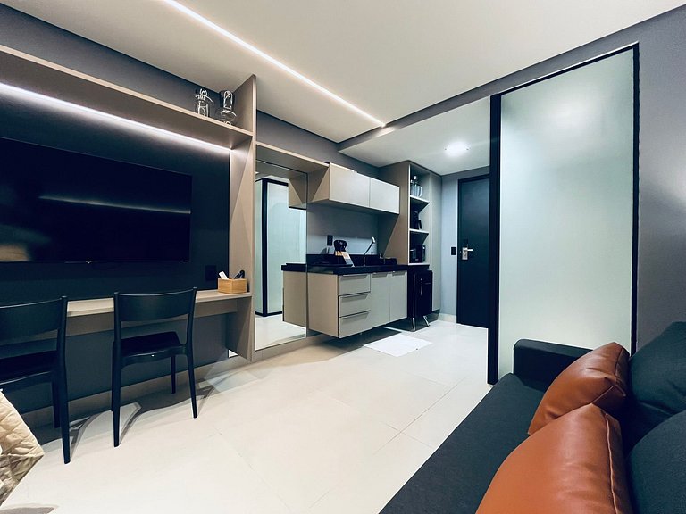 Flat confortável pé na areia. AG 222.