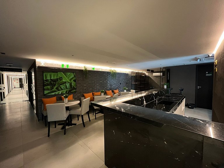 Flat confortável pé na areia. AG 222.