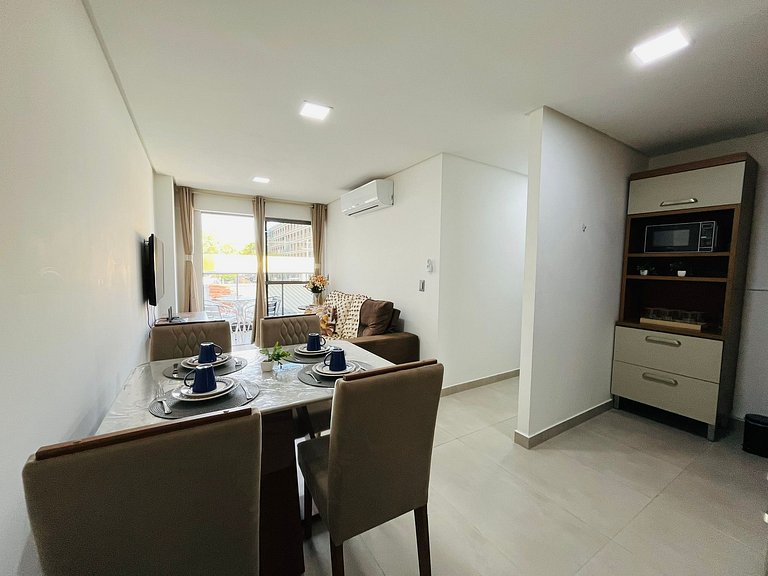 Apartamento completo para até 6 pessoas. BX 111.