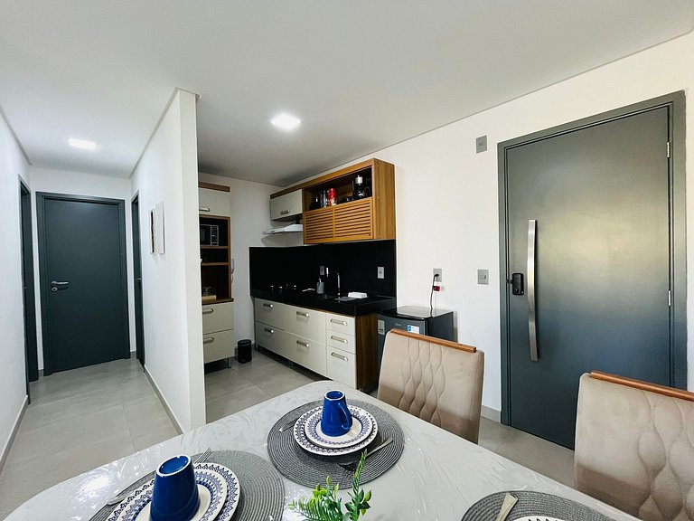 Apartamento completo para até 6 pessoas. BX 111.