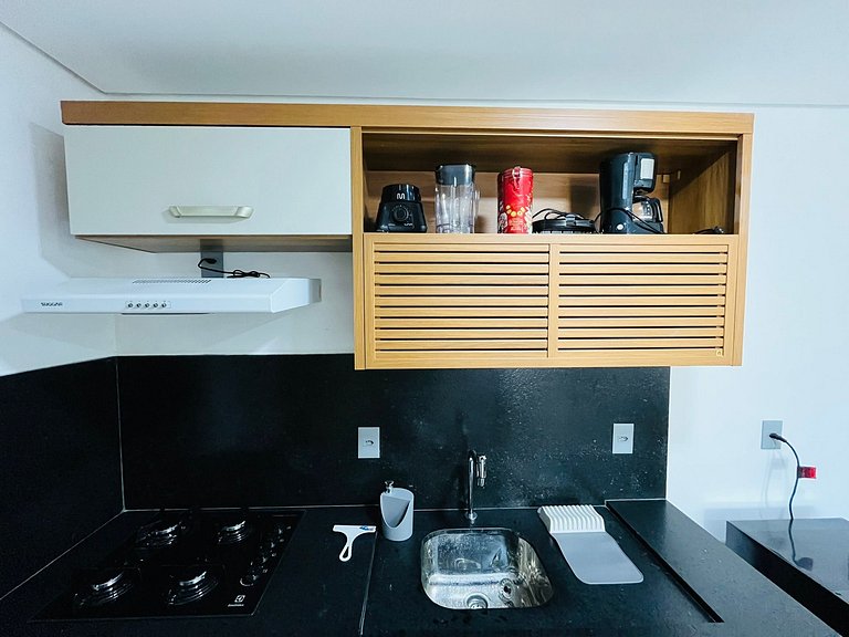 Apartamento completo para até 6 pessoas. BX 111.