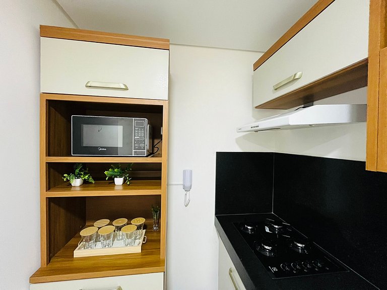 Apartamento completo para até 6 pessoas. BX 111.