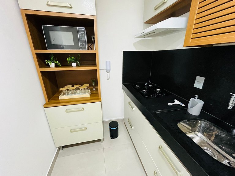 Apartamento completo para até 6 pessoas. BX 111.