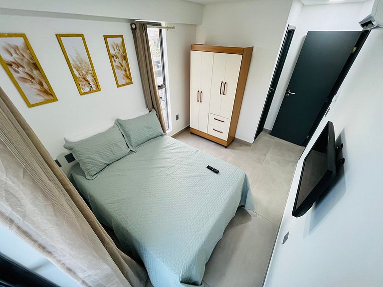 Apartamento completo para até 6 pessoas. BX 111.