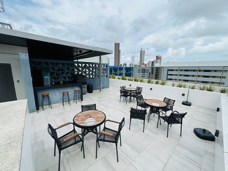 Apartamento completo para até 6 pessoas. BX 111.