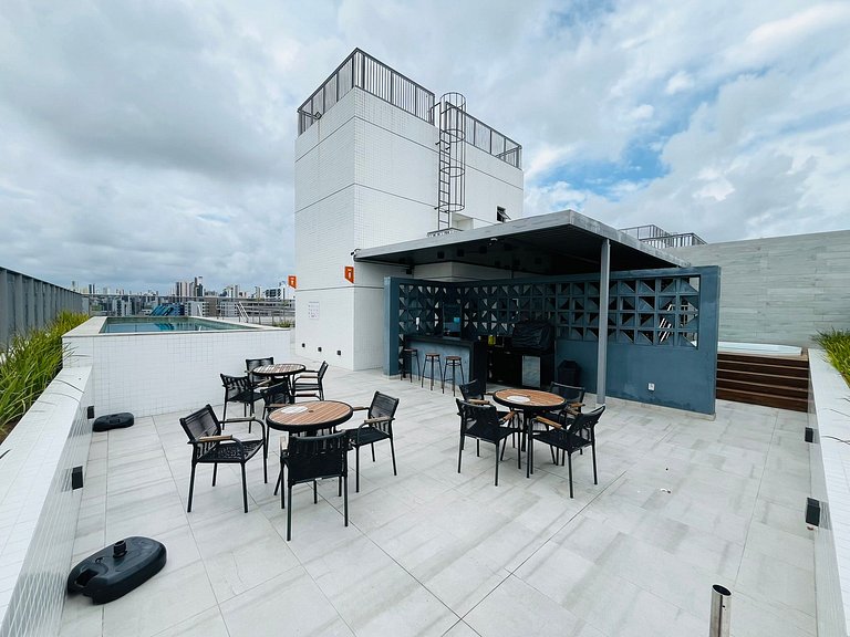 Apartamento completo para até 6 pessoas. BX 111.