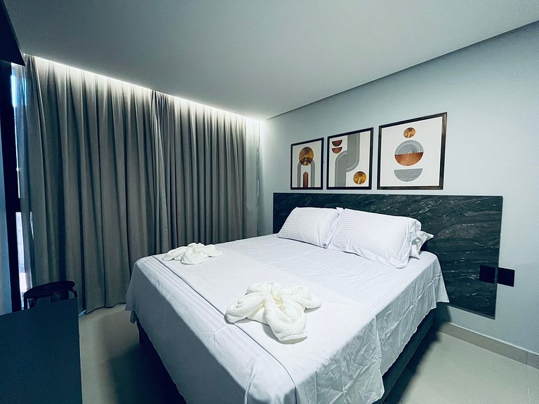 Apartamento pé na areia. AG 104