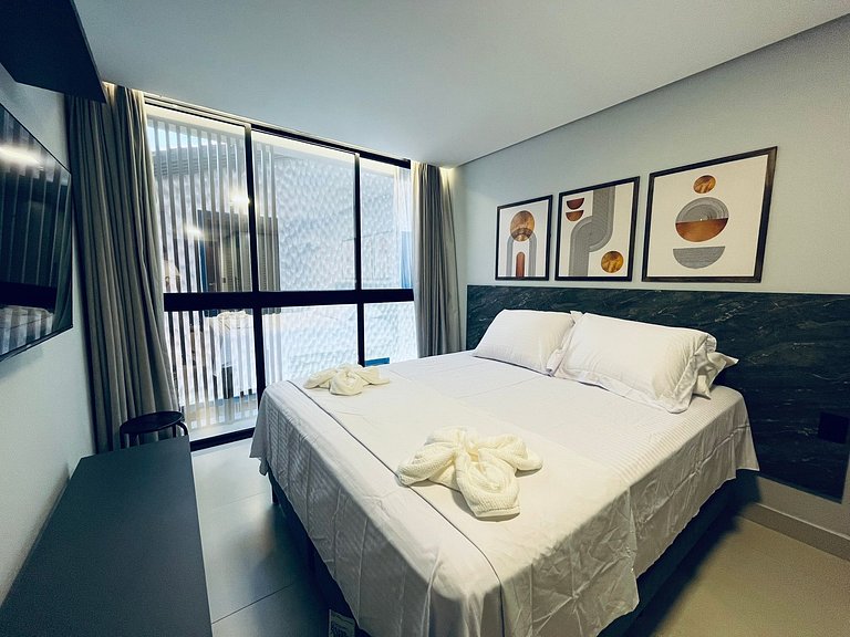 Apartamento pé na areia. AG 104