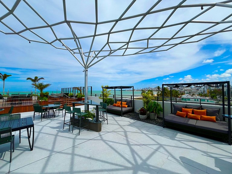 Apartamento pé na areia. AG 104