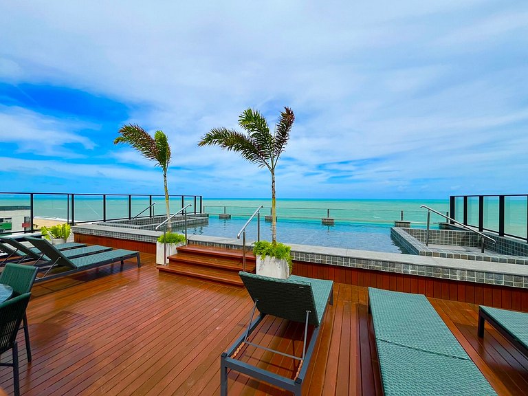 Apartamento pé na areia. AG 104