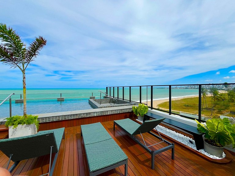 Apartamento pé na areia. AG 104