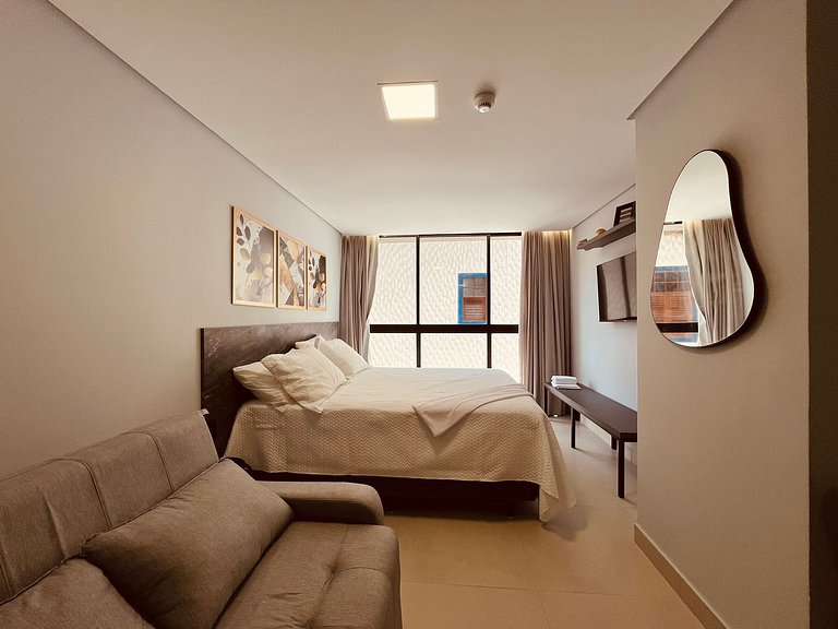 Flat pé na areia incrível. AG 105
