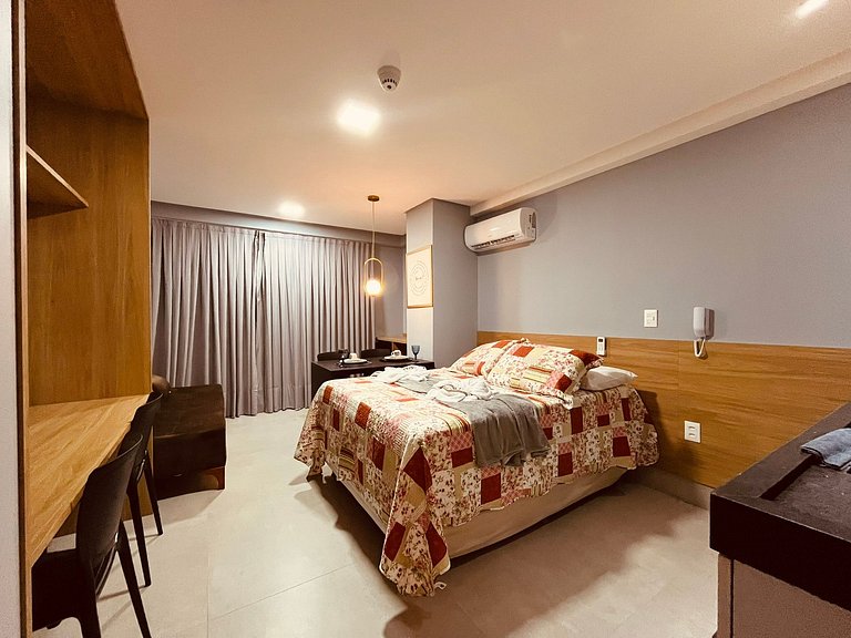 Apartamento espaçoso e confortável no Bessa. GBS517