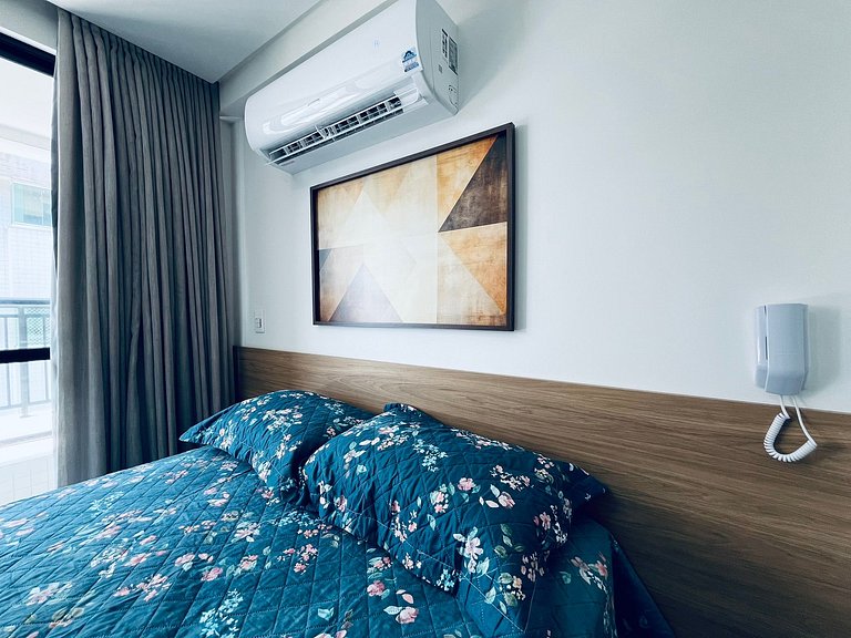 Apartamento com varanda no Bessa. GBS 503.